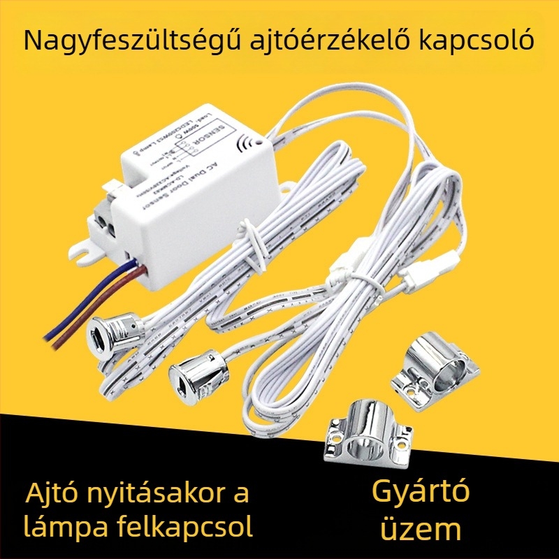 Eltávolítható kettőajtós szenzoros kapcsoló okos világításhoz