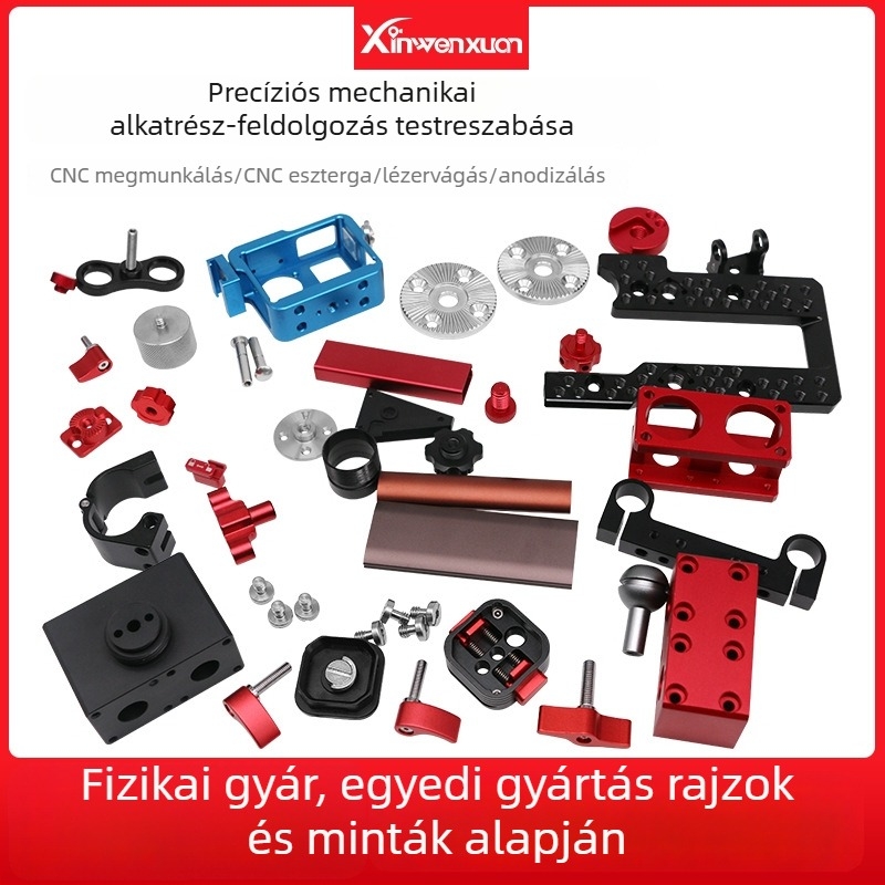 Xinwenxuan fotózási készlet: személyre szabott CNC megmunkált alkatrészek pan-tilt stabilizátorhoz