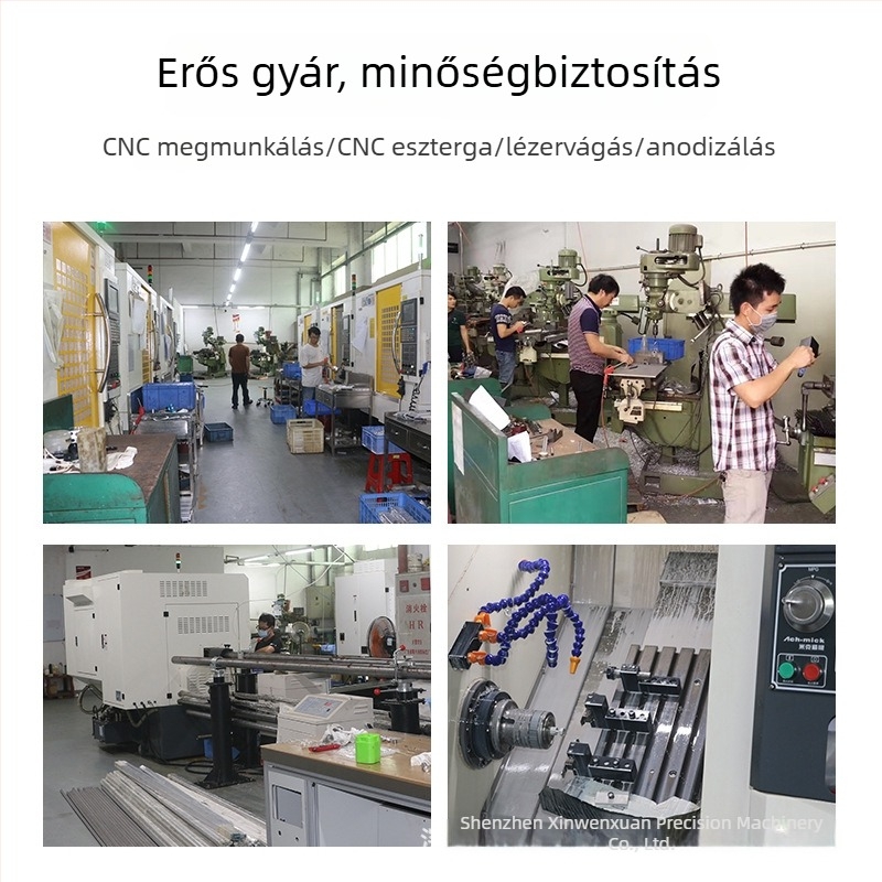 Xinwenxuan fotózási készlet: személyre szabott CNC megmunkált alkatrészek pan-tilt stabilizátorhoz