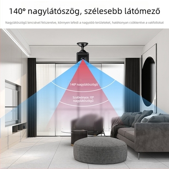 W02 Vezeték nélküli Wi‑Fi kamera éjszakai felderítéshez, kültéri biztonságra – kompakt HD kamera