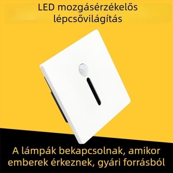 IR-szenzoros LED lámpa intelligens folyosó világításhoz