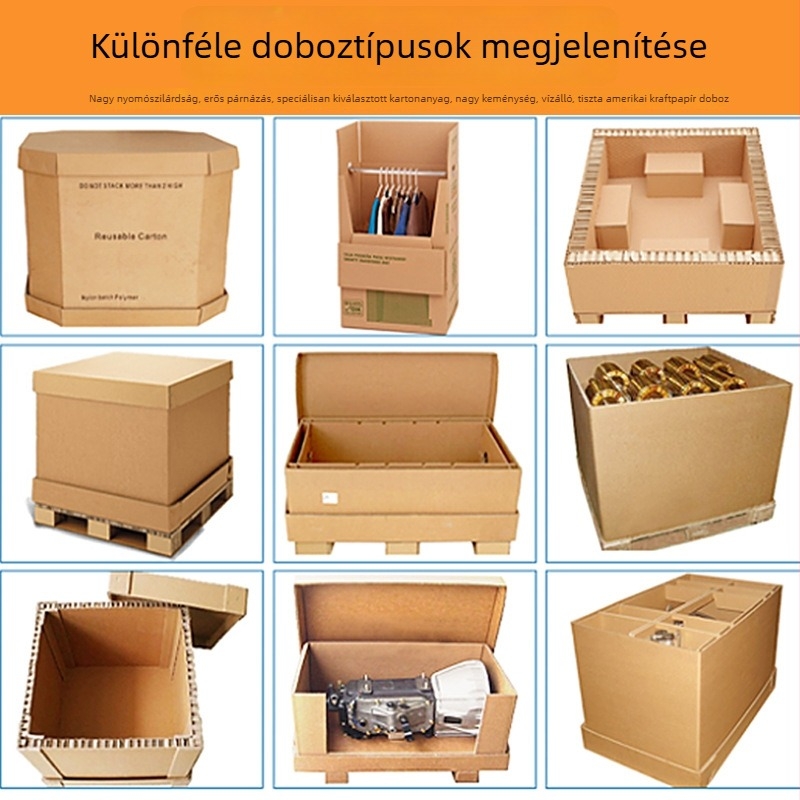 UN öt- és hét rétegű Légi szállításhoz készült kartondoboz logóval