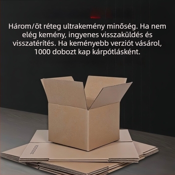 Egyedi hullámkarton dobozok tetszőleges méretben, kis sorozatú gyártás