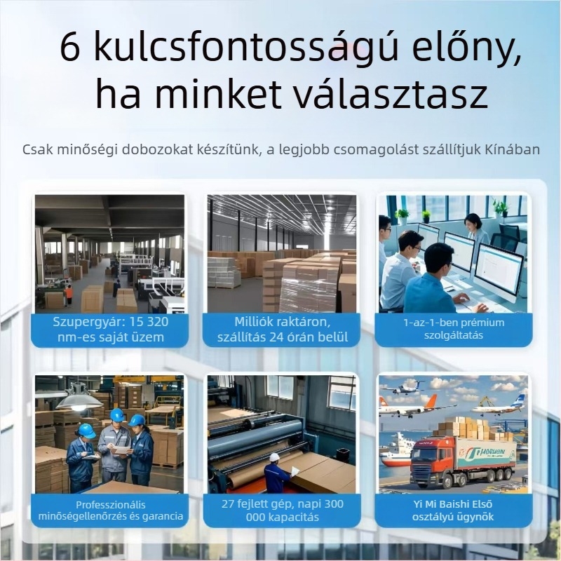 Egyedi hullámkarton dobozok tetszőleges méretben, kis sorozatú gyártás