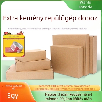 Extraerős összehajtható karton A4-es méretű logisztikai csomagoláshoz