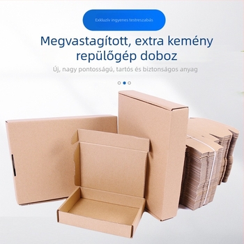 Extraerős összehajtható karton A4-es méretű logisztikai csomagoláshoz