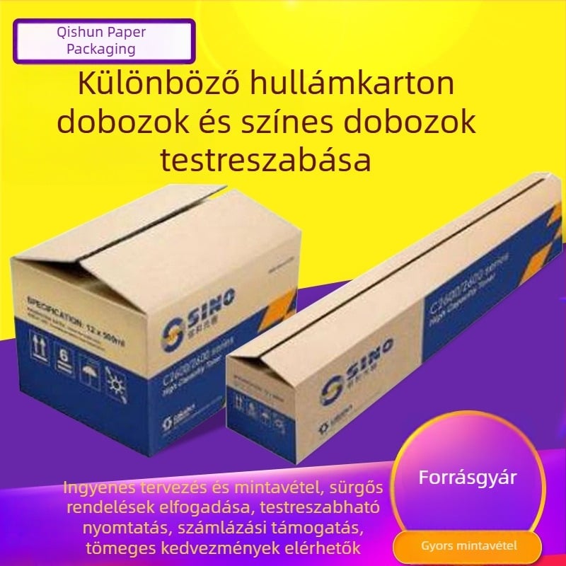 Személyre szabott kartondobozok csomagoláshoz, logisztikához és expressz szállításhoz