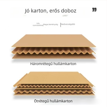Öt rétegű hullámkarton doboz testreszabható bármilyen méretben