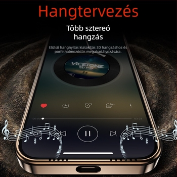 iPhone 16 Pro Max tok – matt felület, AG Nano anyag, nagy látóablak, mágneses rögzítés, teljes ütésálló védelem