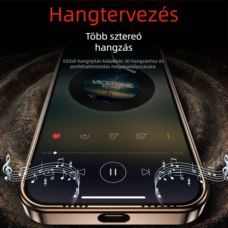 iPhone 16 Pro Max tok – matt felület, AG Nano anyag, nagy látóablak, mágneses rögzítés, teljes ütésálló védelem
