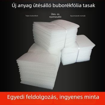 Csomagoláshoz vastagított buborékos tasakok, vízálló buborékfólia, ütésálló védelem