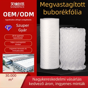 Sűrített nejlon buborékfólia tekercs párnázáshoz és ütésállósághoz