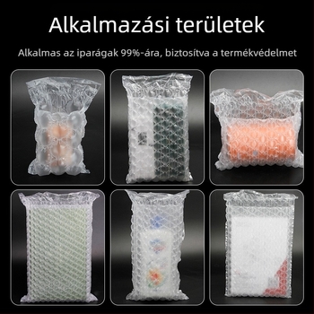 Sűrített nejlon buborékfólia tekercs párnázáshoz és ütésállósághoz