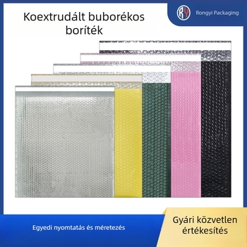 Személyre szabott buborékos tasak logóval, nyomtatott, vastag vízálló csomagolás