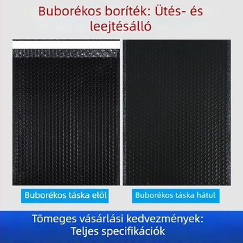 Személyre szabott buborékos tasak logóval, nyomtatott, vastag vízálló csomagolás