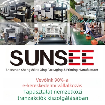 Egyedi csomagoló doboz fehér kartonból, repülőgép-stílusú doboz digitális termékekhez — 250 gsm, domborítás, UV nyomtatás, gravírozás, ezüstös hőnyomás