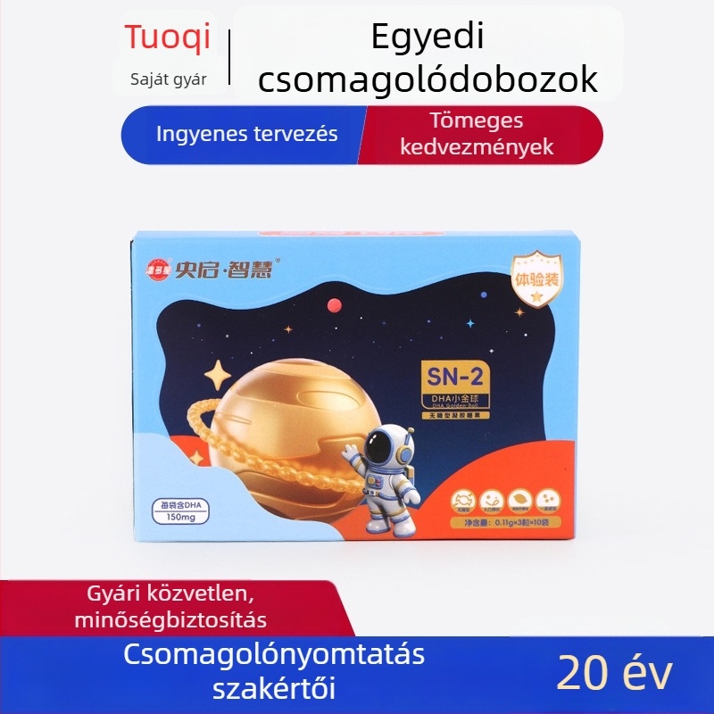 Fehér karton doboz kozmetikumok és mindennapi szükségletek számára, ajándékdoboz emelhető tetővel, kis tételben testreszabható
