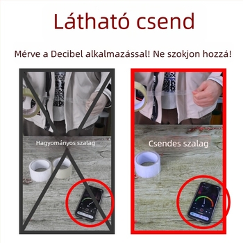 Csendes, átlátszó irodai tömítőszalag csomagoláshoz