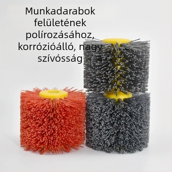 DuPont selyem huzalos csiszolókerék fának, szilicium-karbid abrazív polírozó kerék