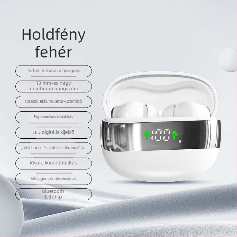 In-Ear Bluetooth fülhallgatók, 26 új modell, hosszú üzemidő, nagy kapacitás, zajcsökkentés, kompakt Mini550 vezeték nélküli fülhallgatók, testre szabható
