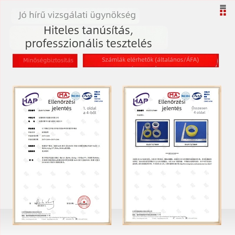 Átlátszó, vastagított, nagy tekercses csomagoló ragasztószalag, expressz csomagoláshoz, erős tapadással az e-kereskedelem számára