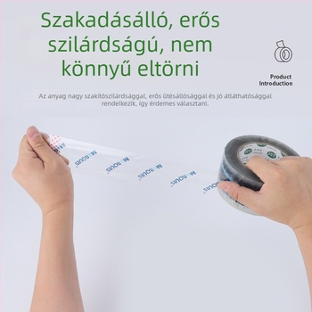 Személyre szabott színes BOPP csomagoló szalag logónyomtatással, nyomtatott mintákkal, átlátható, figyelmeztető feliratokkal, több méretben elérhető