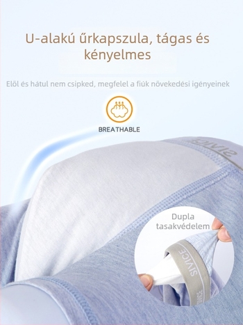 Fiúk számára készült színes pamut boxeralsó