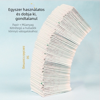 Biológiailag lebomló, egyszer használatos kutyapiszok-zsákok sétáltatásokhoz