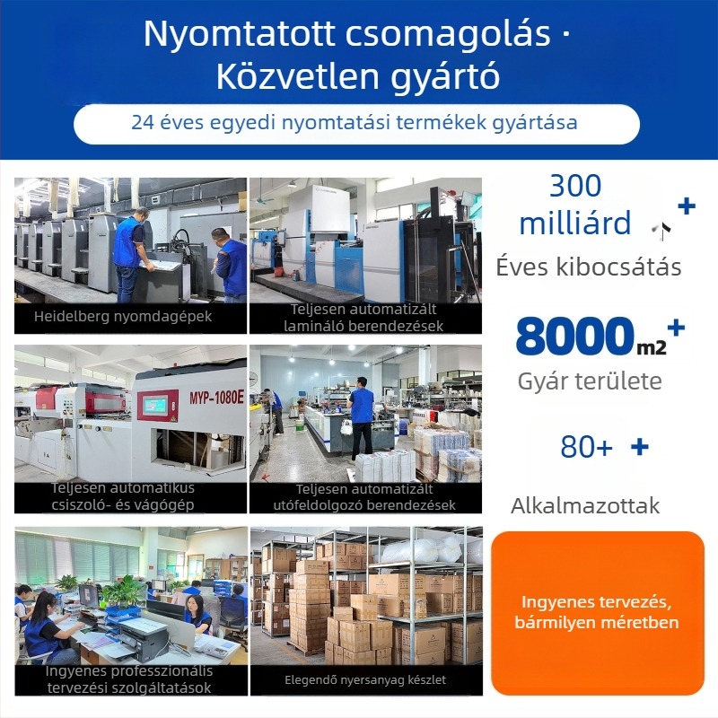 Egyedi, átlátszó OPP ragasztós tasakok, PE csomagoláshoz, sík szájú, önzáró
