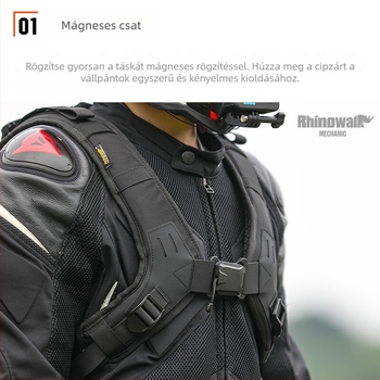 Rhinowalk Sisak- és motorkerékpáros hátizsák, vízálló felszerelés-tároló