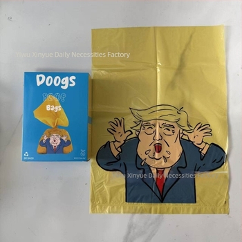 Kutyapiszok zacskók, 60 darab, vicces dizájn