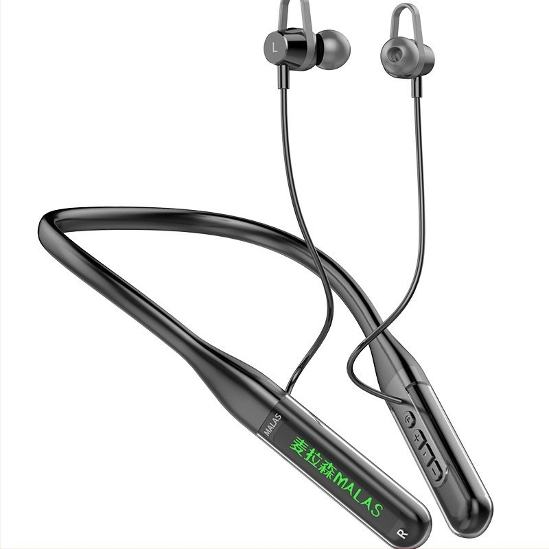 Be More Bright új sport Bluetooth nyakpántos fülhallgató, hosszú üzemidő, vízálló, zajszűrés futáshoz