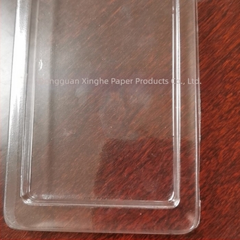 Átlátszó PET bliszter doboz PVC dobozzal, zárt műanyag csomagolás, testre szabott PET doboz, méret 12×12×30, modell 989