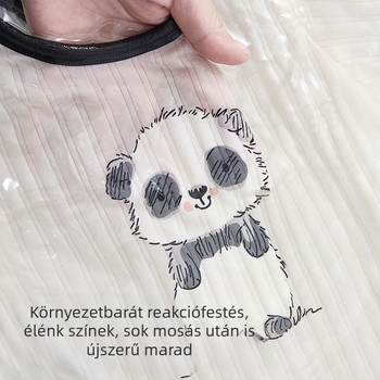 Chengbao 2026 Új gyerekeknek szánt két darabos pizsamaszett - rövid ujjú felső és hosszú nadrág, pamut, nyár