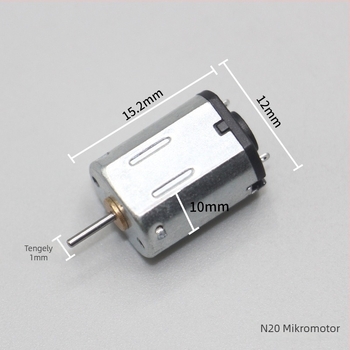 N20 mikro motor ajtózárhoz, mikro DC motor, intelligens ajtózár, elektromos zár, vibrációs motor