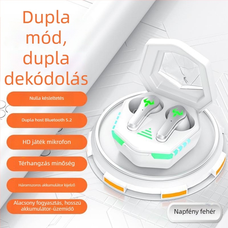 Bumblebee vezeték nélküli Bluetooth gaming fejhallgató alacsony késleltetéssel, in-ear, 2026 modell