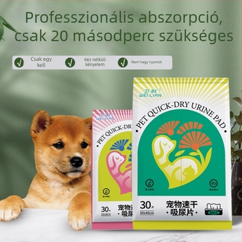 Kutyáknak és macskáknak vizeletbetét, gyors felszívódás, magas nedvszívás, szagsemlegesítés