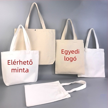 Egyedi logóval nyomtatott vászontáska – környezetbarát bevásárlótáska