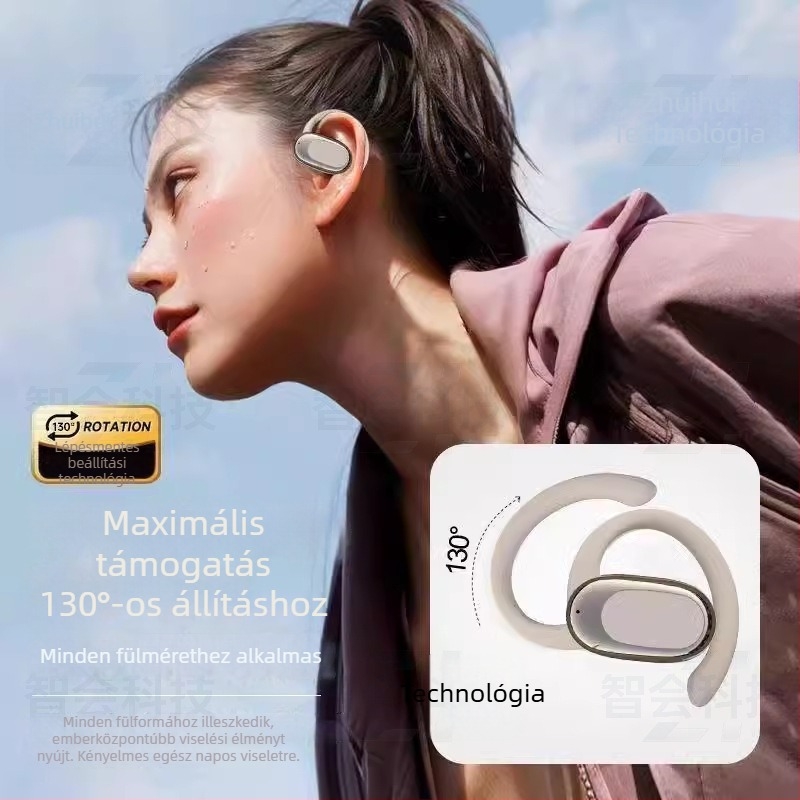 Vezeték nélküli Bluetooth fülhallgató, in-ear, sztereó hang, szilikon kivitel, akkumulátor üzemidő 4-8 óra