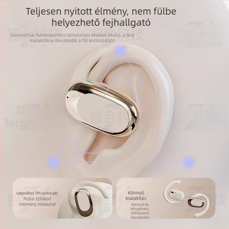Vezeték nélküli Bluetooth fülhallgató, in-ear, sztereó hang, szilikon kivitel, akkumulátor üzemidő 4-8 óra