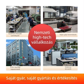 3D-s forgó szélcsengő kertre és erkélyre – kétoldalas üres vasból készült DIY udvari dekoráció