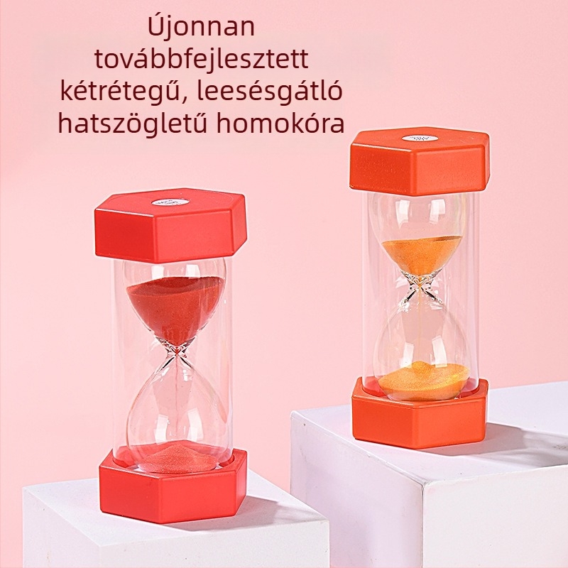 Személyre szabott ütésálló homokóra gyerekeknek, prémium időmérő design
