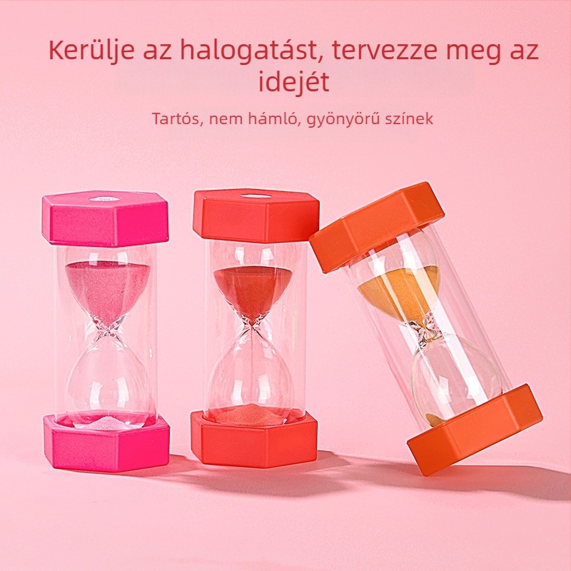 Személyre szabott ütésálló homokóra gyerekeknek, prémium időmérő design