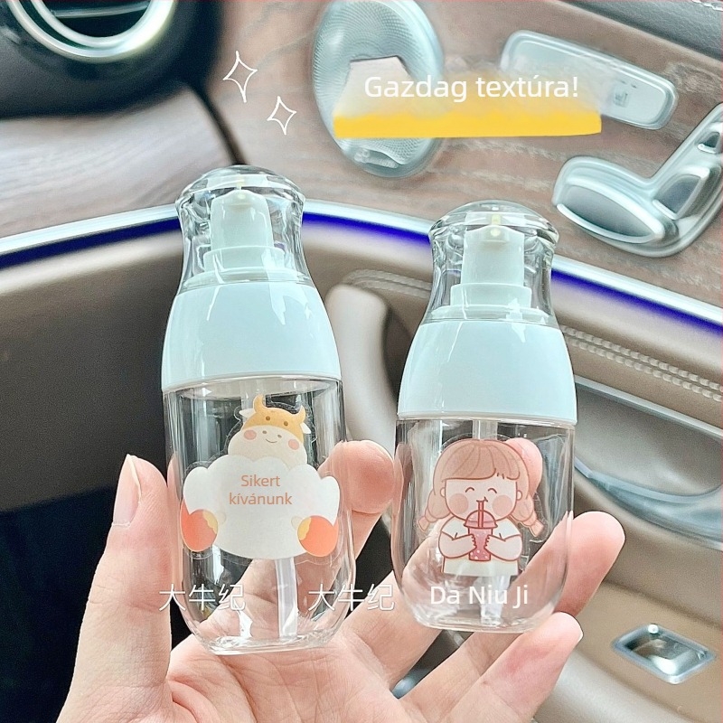 Dundun-stílusú lotionos üveg pumpával – üres kozmetikai üveg (30ml/60ml/100ml)