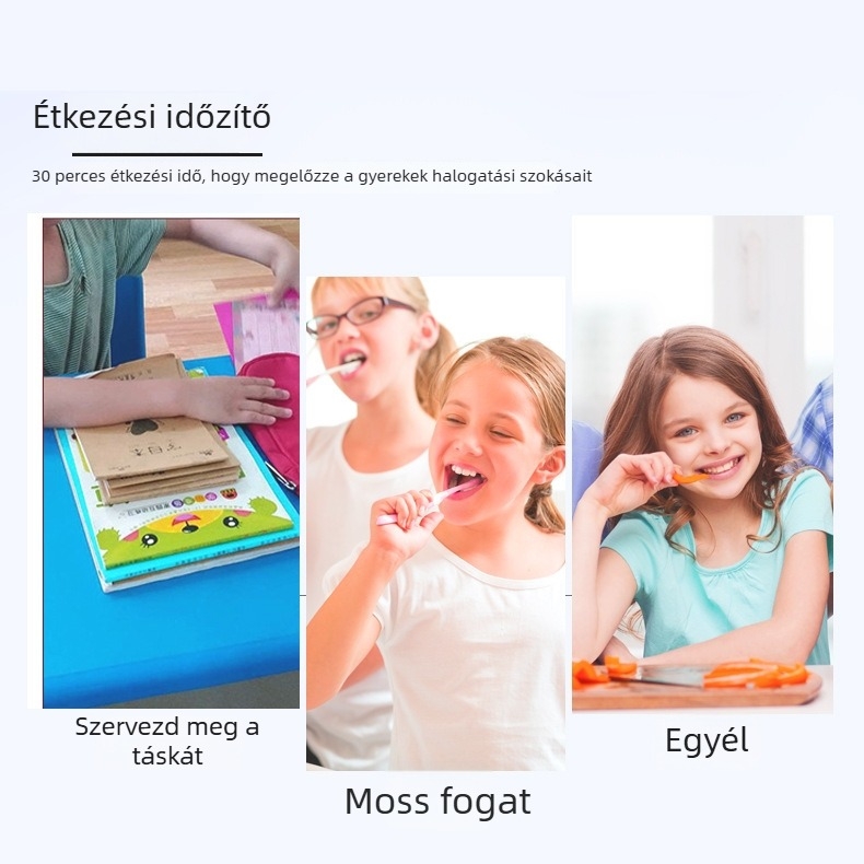 Modern minimalista hatszögletű homokórás időmérő, ütésálló üveggel, személyre szabott asztali dekoráció