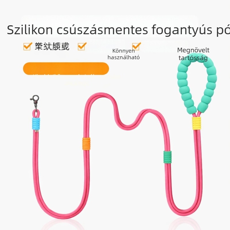 Hartley nejlon kutyapóráz, csúszásmentes, ütésálló és kiszabadulás elleni funkciókkal