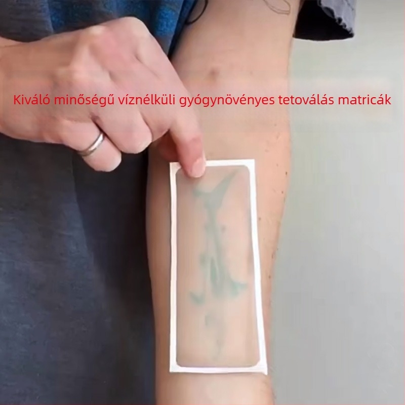 Közvetlen felvitel, nem maszatol: Prémium vízmentes növényi tetoválás matricák, amelyek két hétig tartanak
