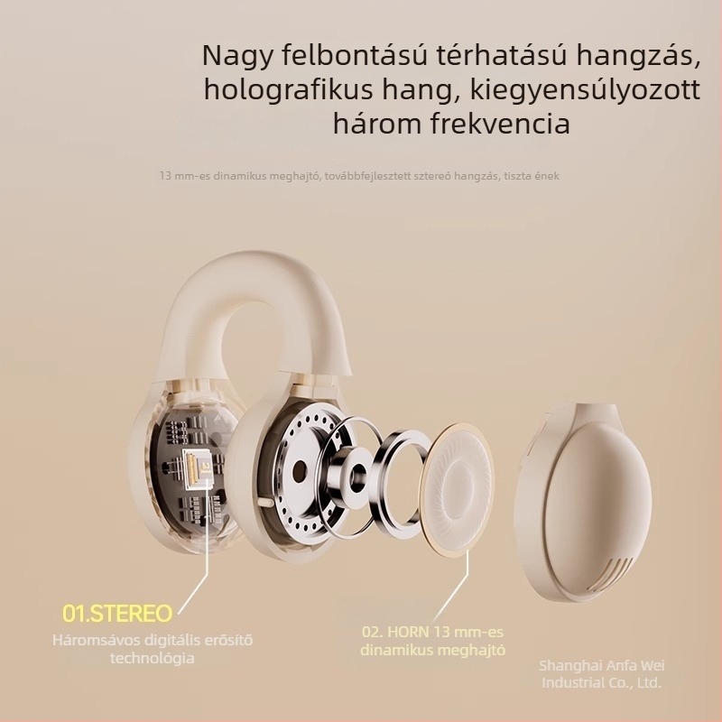 Apple Bluetooth fülhallgatóhoz clipszerű fülrögzítő, vezeték nélküli, iPhone-kompatibilis, új modell, magas minőség