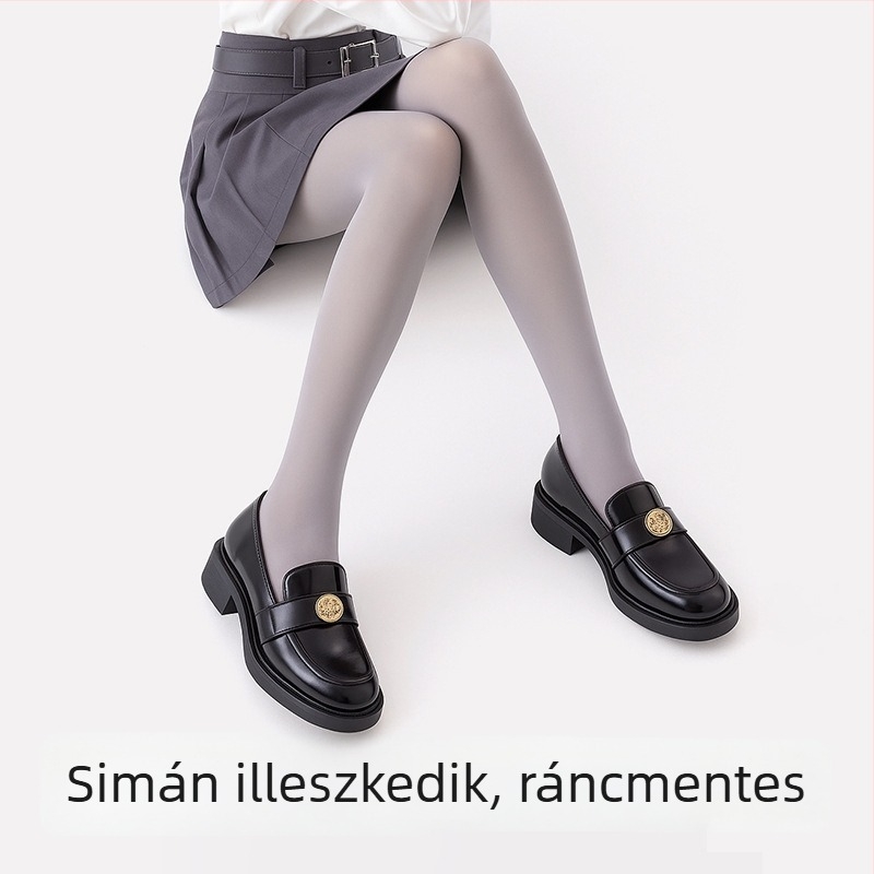 Női őszi-téli matt hatású karcsúsító harisnyanadrág, melegen tartó, hasi formázás