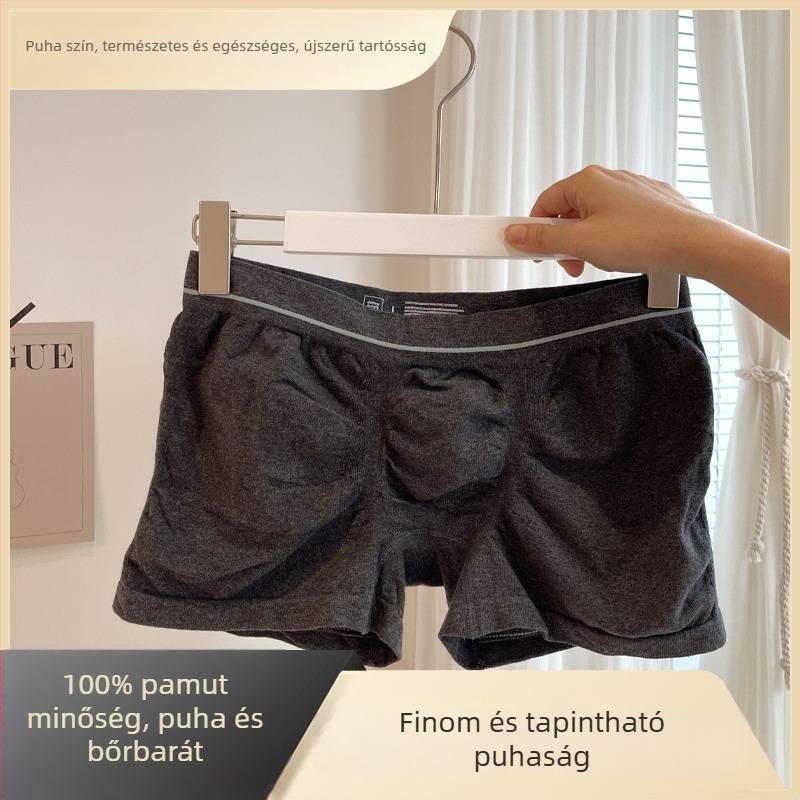 Férfi alsónemű plusz méretben, Xinjiang-pamut, lélegző antibakteriális pamut boxer brief.